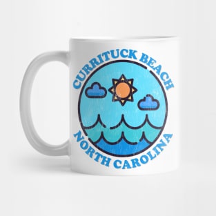 Currituck Beach, NC Summertime Vacationing Ocean Skyline Mug